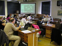 Microscope-based taxonomy session